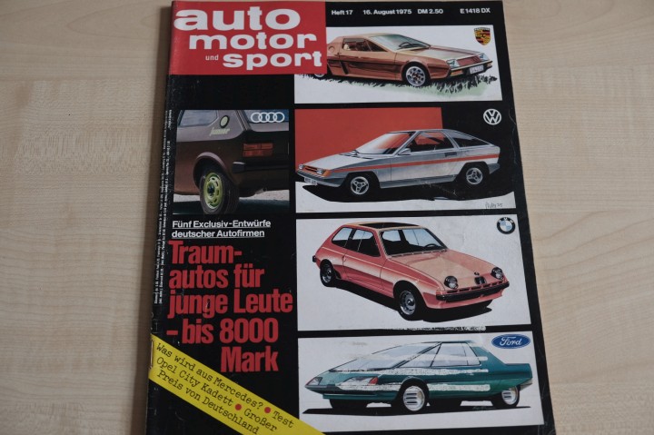 Deckblatt Auto Motor und Sport (17/1975)